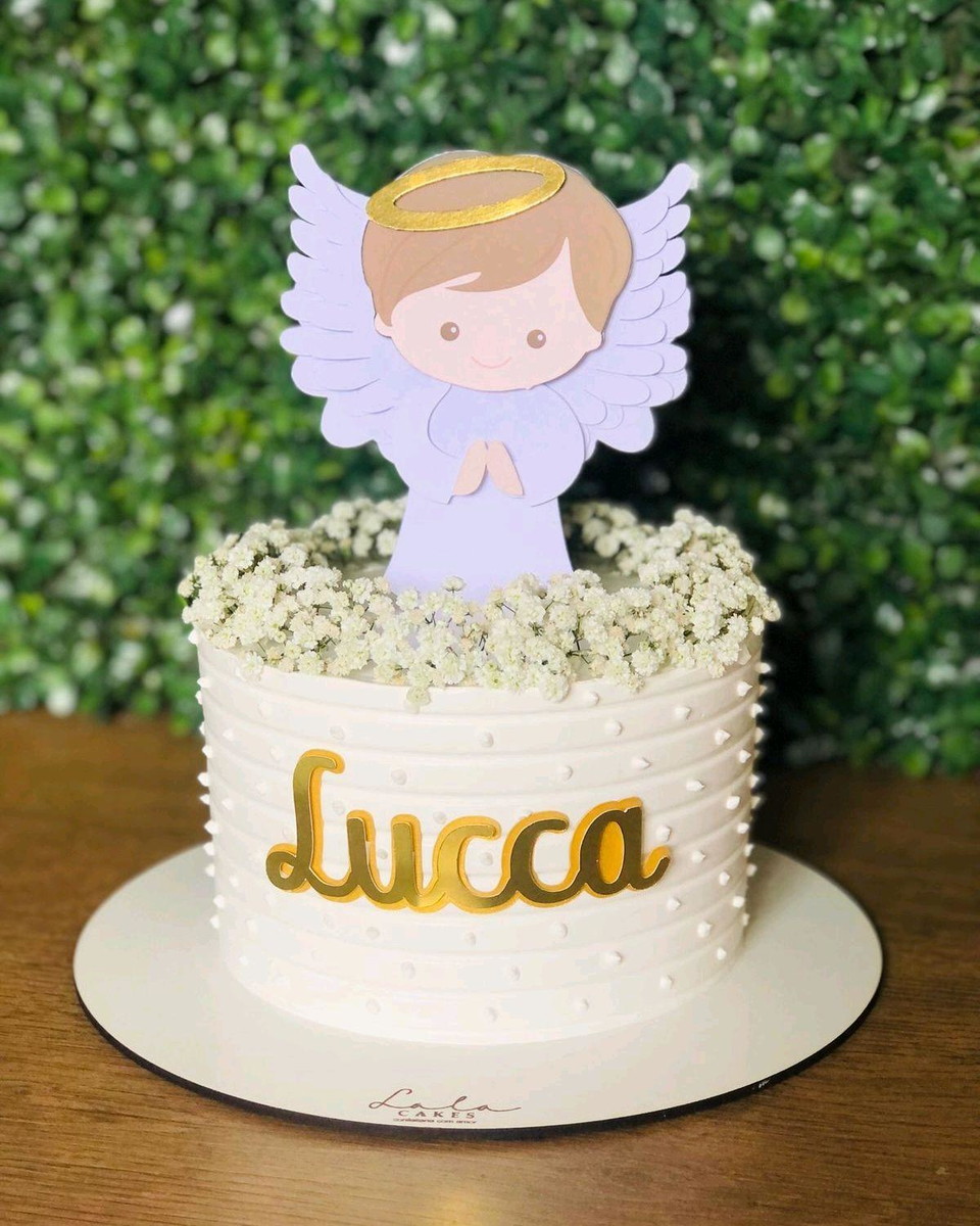 Topo de Bolo Batizado