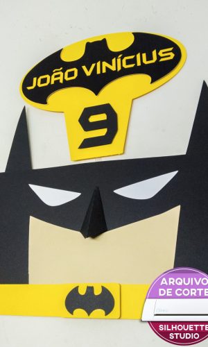 Topo de Bolo Batman