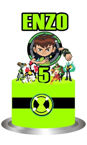 Topo De Bolo Ben 10