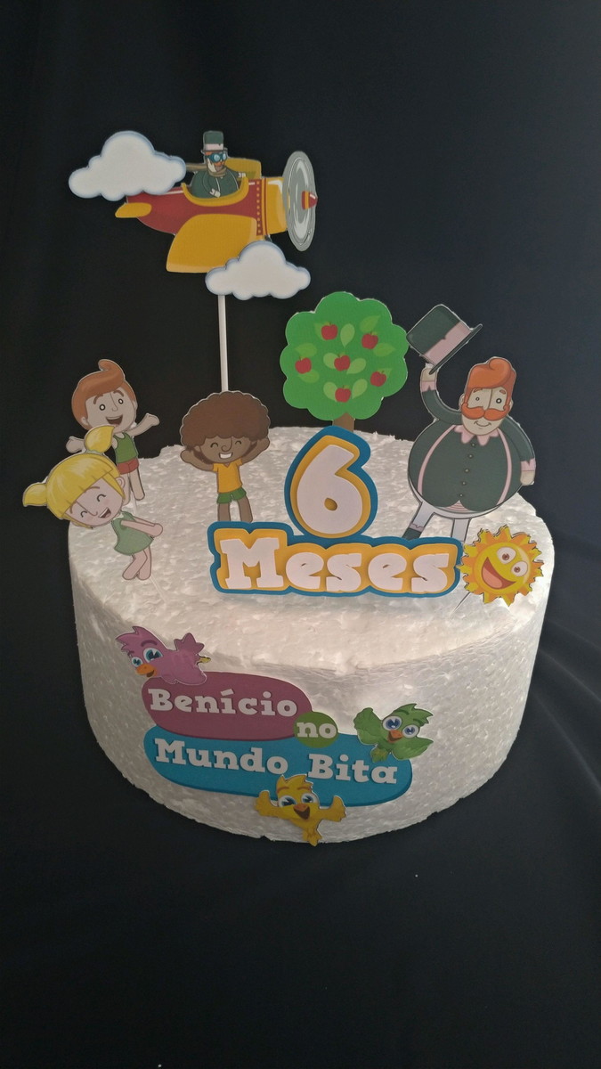 Topo de Bolo Bita - Imagem 2