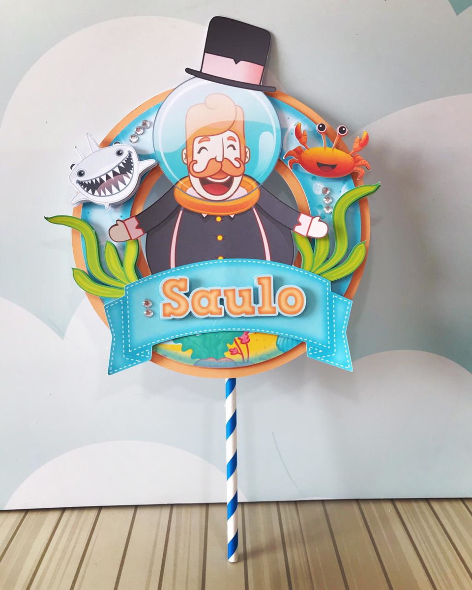Topo de Bolo Bita