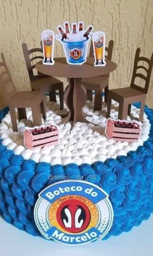 Topo de Bolo Boteco