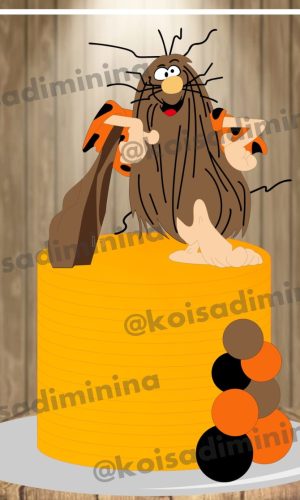 Topo De Bolo Capitão Caverna