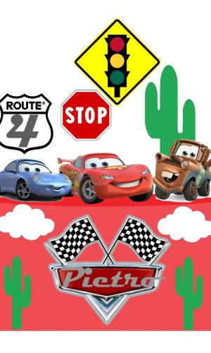 Topo de Bolo Carros