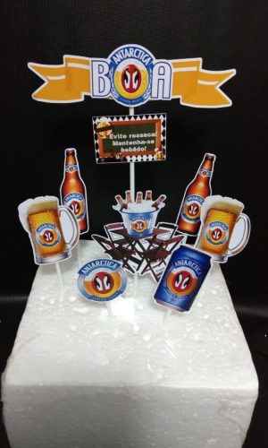 Topo de Bolo CERVEJA