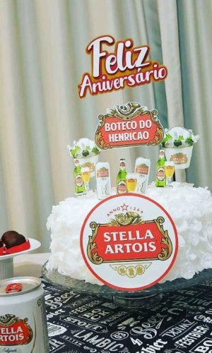 Topo de Bolo CERVEJA