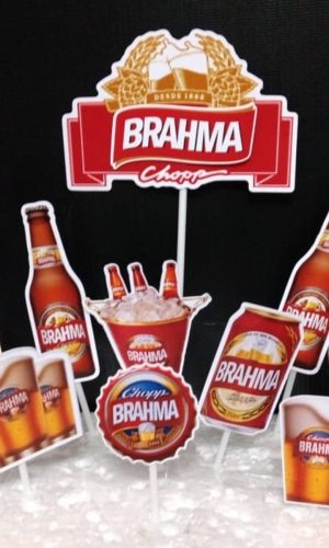 Topo de Bolo CERVEJA