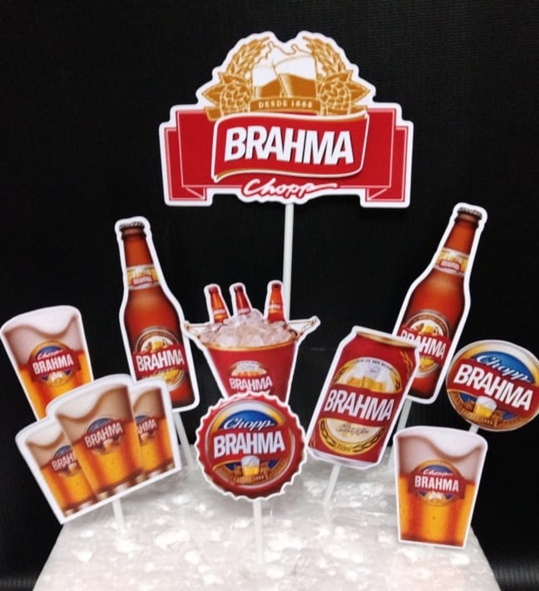 Topo de Bolo CERVEJA
