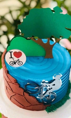 Topo de Bolo ciclista