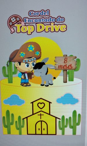 Topo de Bolo Cordel