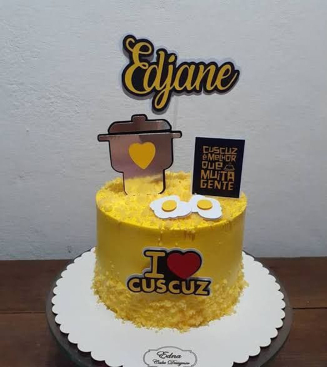Topo de Bolo Cuscuz