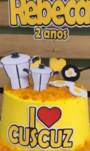 Topo de Bolo Cuscuz