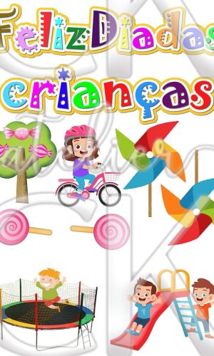 Topo de Bolo dia das crianças