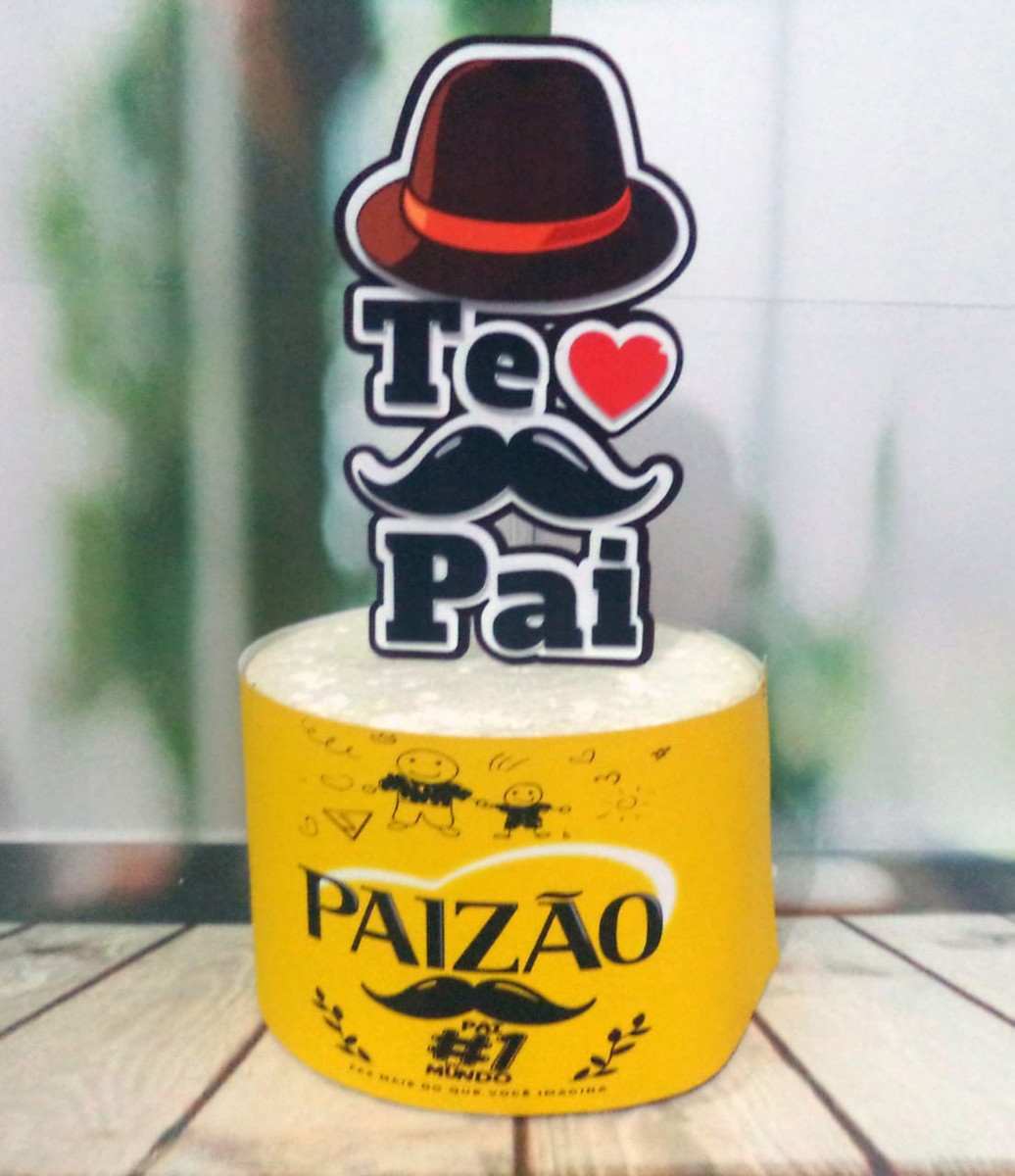 Topo de Bolo dia dos pais