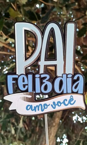 Topo De Bolo Dia Dos Pais