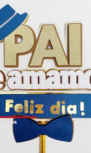 Topo De Bolo Dia Dos Pais