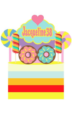 Topo de Bolo Doces