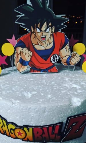 Topo de Bolo Dragon Ball Z