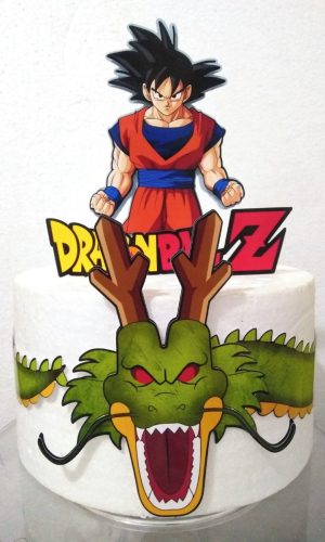 Topo de Bolo Dragon Ball Z