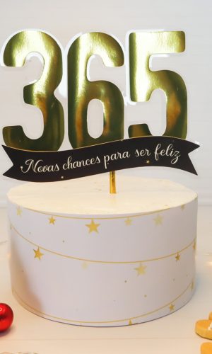 Topo de Bolo Ano Novo