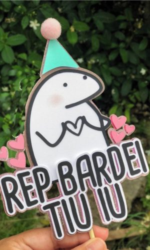 Topo de Bolo Flork