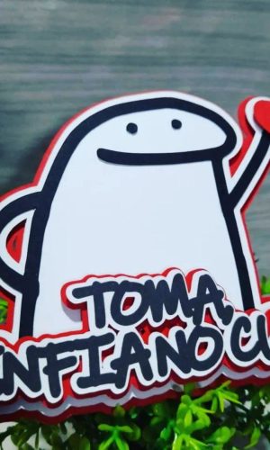 Topo de Bolo Flork