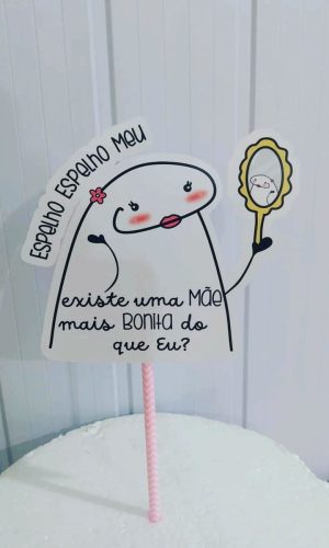 Topo de Bolo Flork mães