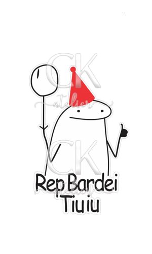 Topo de Bolo Flork