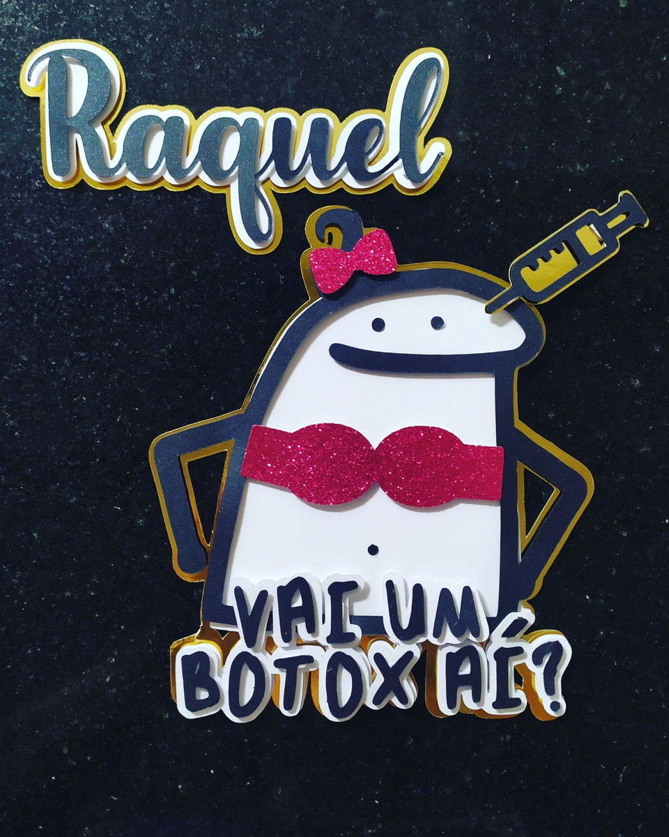 Topo de Bolo Flork