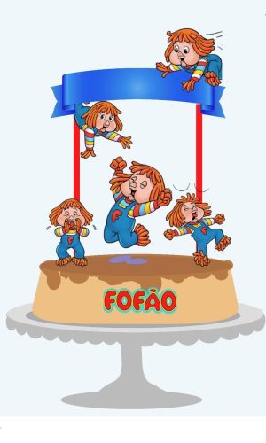 Topo de Bolo Fofão