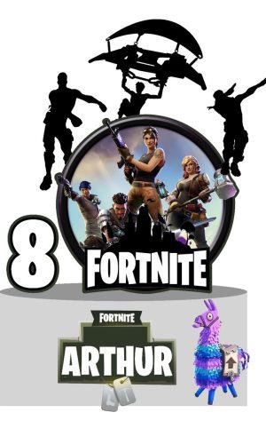 Topo de Bolo Fortnite