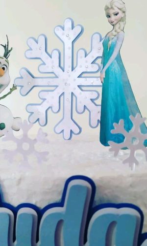 Topo de Bolo Frozen