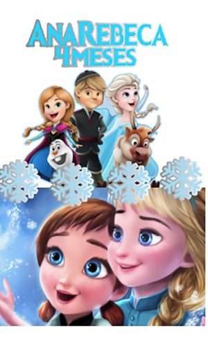 Topo De Bolo Frozen