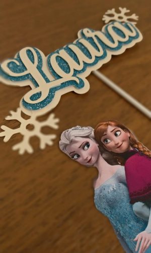 Topo de Bolo Frozen