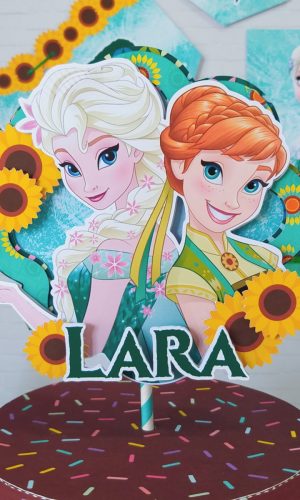 Topo De Bolo Frozen