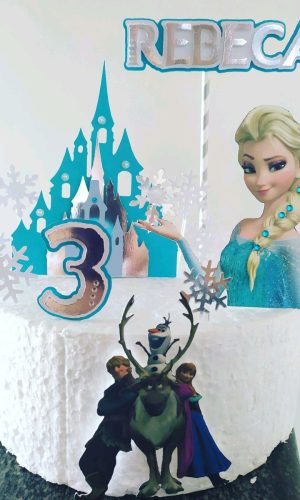 Topo de Bolo Frozen