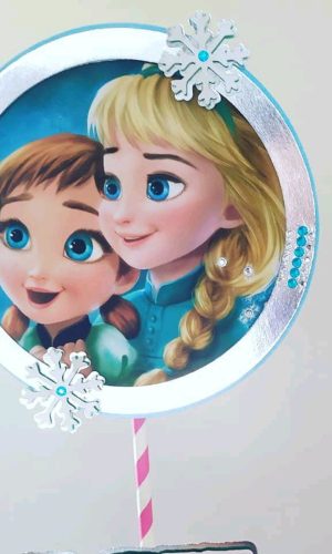 Topo de Bolo Frozen