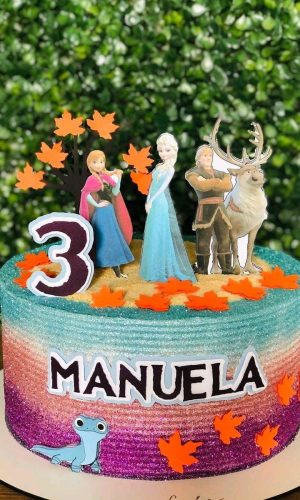Topo de Bolo Frozen