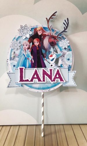 Topo de Bolo Frozen