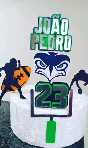 Topo de Bolo futebol americano
