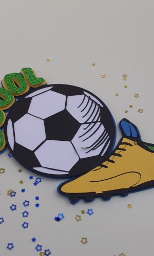 Topo de Bolo Futebol