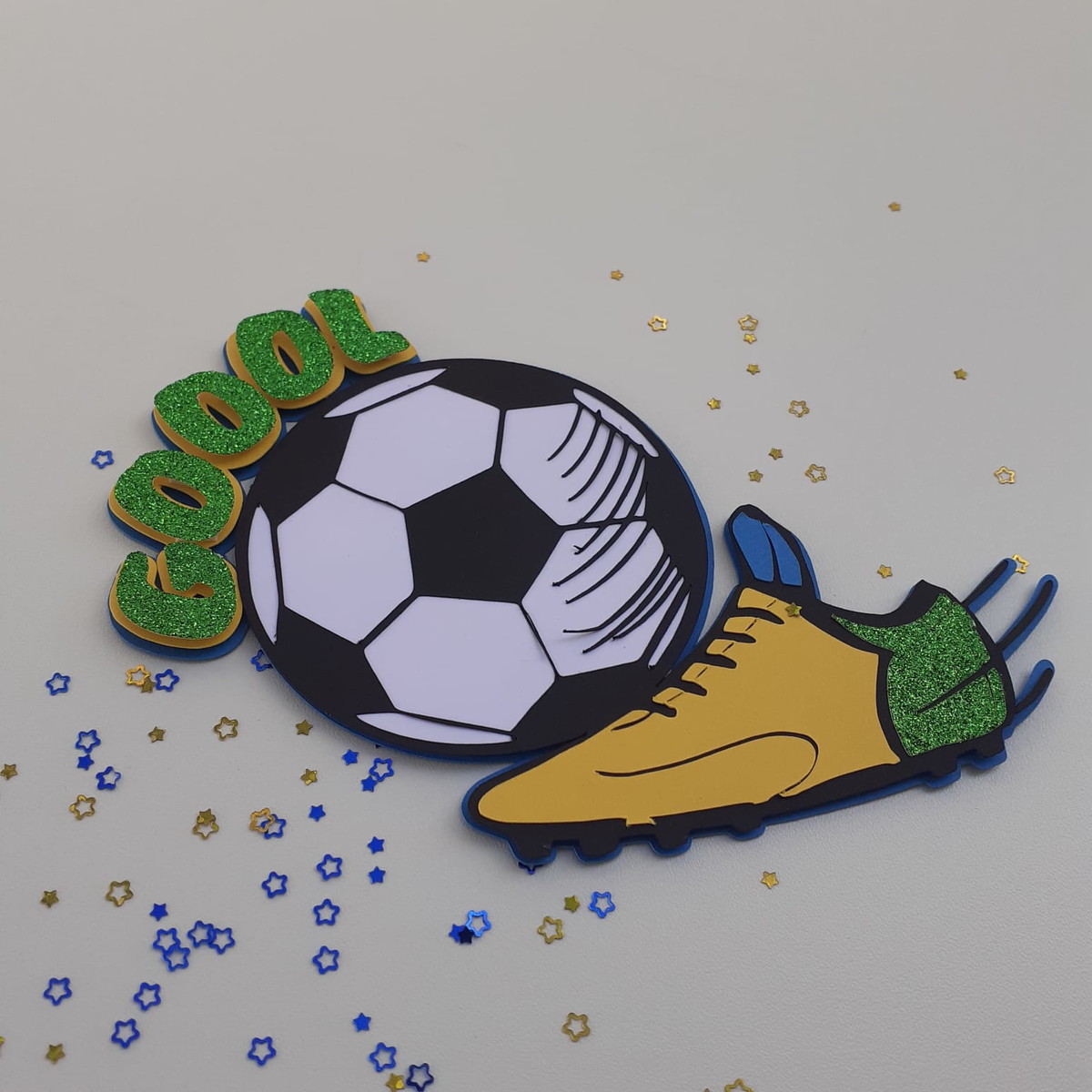 Topo de Bolo Futebol
