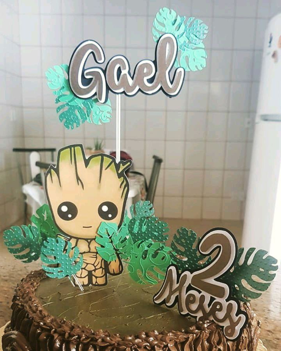 Topo de Bolo groot - Imagem 5