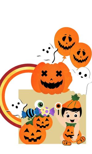 Topo de Bolo Halloween