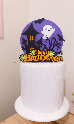 Topo de Bolo Halloween