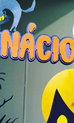 Topo de Bolo Halloween