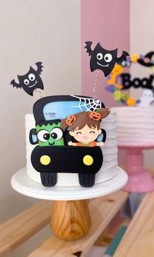 Topo de Bolo Halloween
