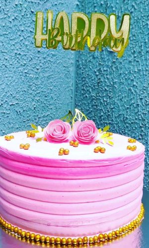 Topo de Bolo happy birthday