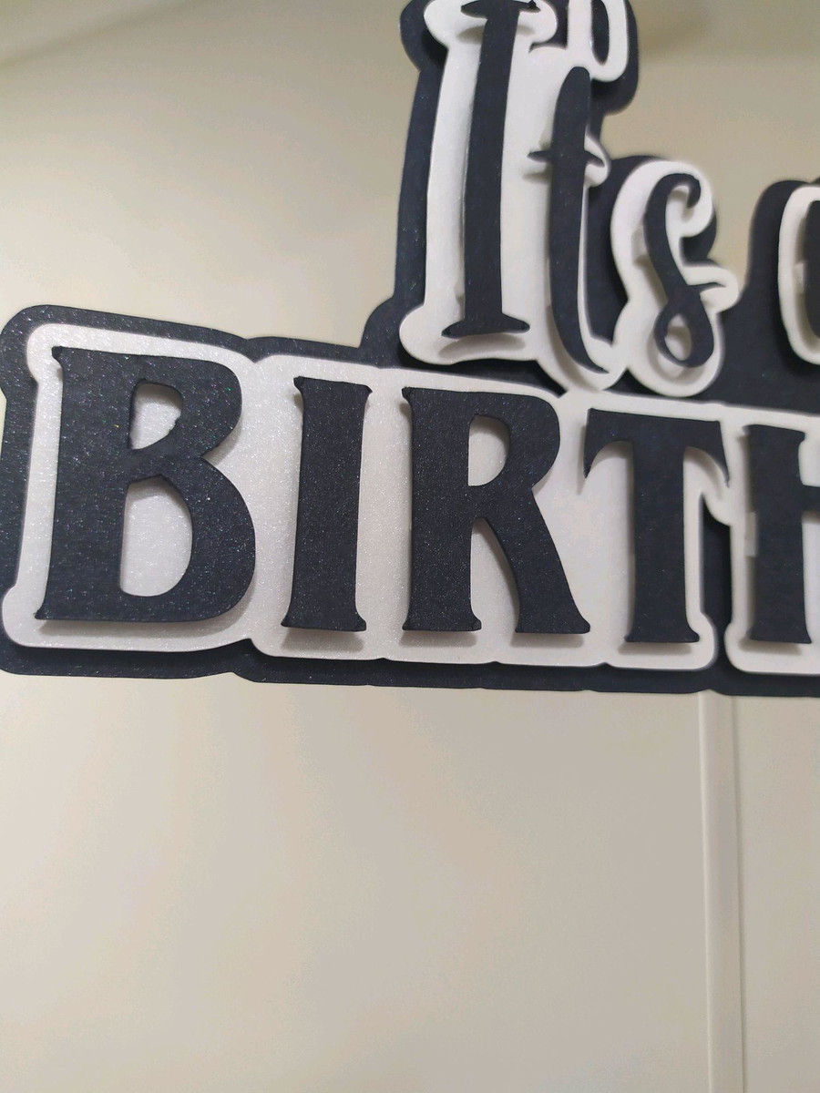 Topo de Bolo happy birthday