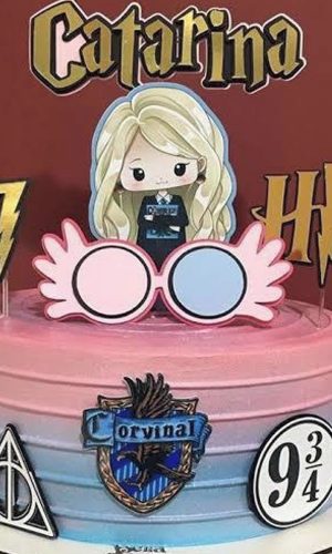 Topo de Bolo Harry Potter